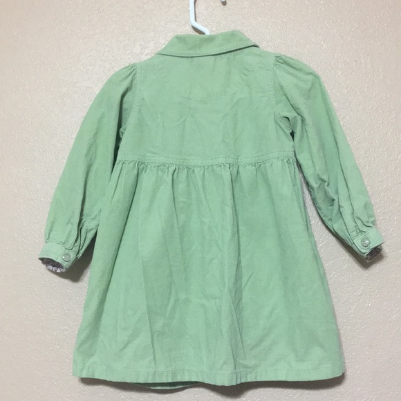 Old Navy light green corduroy dress size 2T - Picture 5 of 8